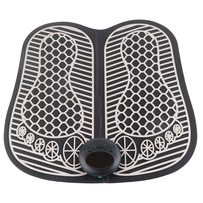 Foot Massager Mat USB Rechargeable 8 Modes 19 Strength Microcurrent