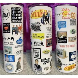 Handmade 20 Oz Seinfeld Tumbler