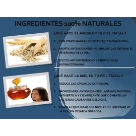 Espuma Limpiadora Facial Avena Miel