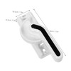 Operitacx 2pcs Storm Door Latch Replacement Kit Sash Lock for