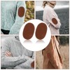 2pcs Elbow Patches for Sweaters, Oval Elbow Patches for Clothes