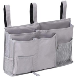 Bedside Pocket, Hanging Storage Pocket, Bedside Storage, Small Storage, Bedside Storage, Hospital, Car Storage (Gray)