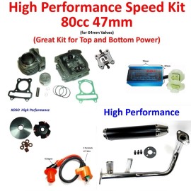 Unbranded TaoTao  50cc  Cruiser,50cc CY50D,GY6-50 High Performance 80cc Speed Kit