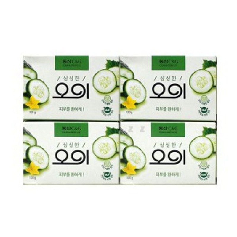 Roycekkuk Cleansing Foam Soap with Cucumber 4p