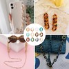 Cheriswelry 360Pcs Acrylic Linking Rings Gradient Acrylic Quick Link Connectors