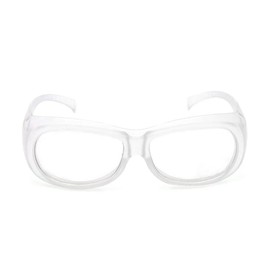 Unisex Protective Glasses UV Protection Sunglasses Scratch-Resistant Glasses for Driving Cycling Golf Fishing - White