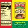 La Preferida Bean Refried Black Organic, 15 oz (Pack of