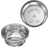 [1 Pack]54mm Dual Wall Espresso Basket for Breville 2-Cup, Precision