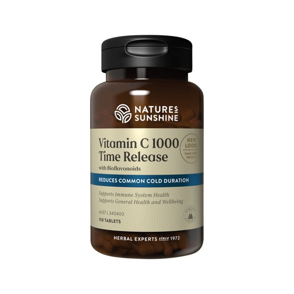 Natures Sunshine Vitamin C Timed Release (1000mg Vitamin C with