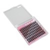 84 Clusters 14mm False Eyelashes D Curly Dense Hair DIY