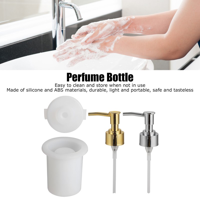 Soap Dispenser Bottle DIY Soap Container Bottle Silicone Mold Perfume