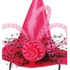 KarnevalsTeufel Headband Witch Hat Headpiece Pointed Hat (Pink)