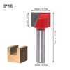 6-Piece Floor Cleaning Cutter Set 8 mm Shank Planer Cutter