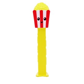 PEZ Popcorn Candy Dispenser - Movie Popcorn PEZ Dispenser | Pez Candy Dispenser with Candy Refills | Popcorn Party Favor, Grab Bags