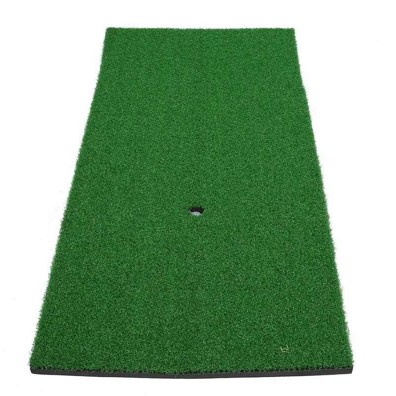 Golf Mat Nylon Grass Golf Training Practice Hitting Pad Equipment