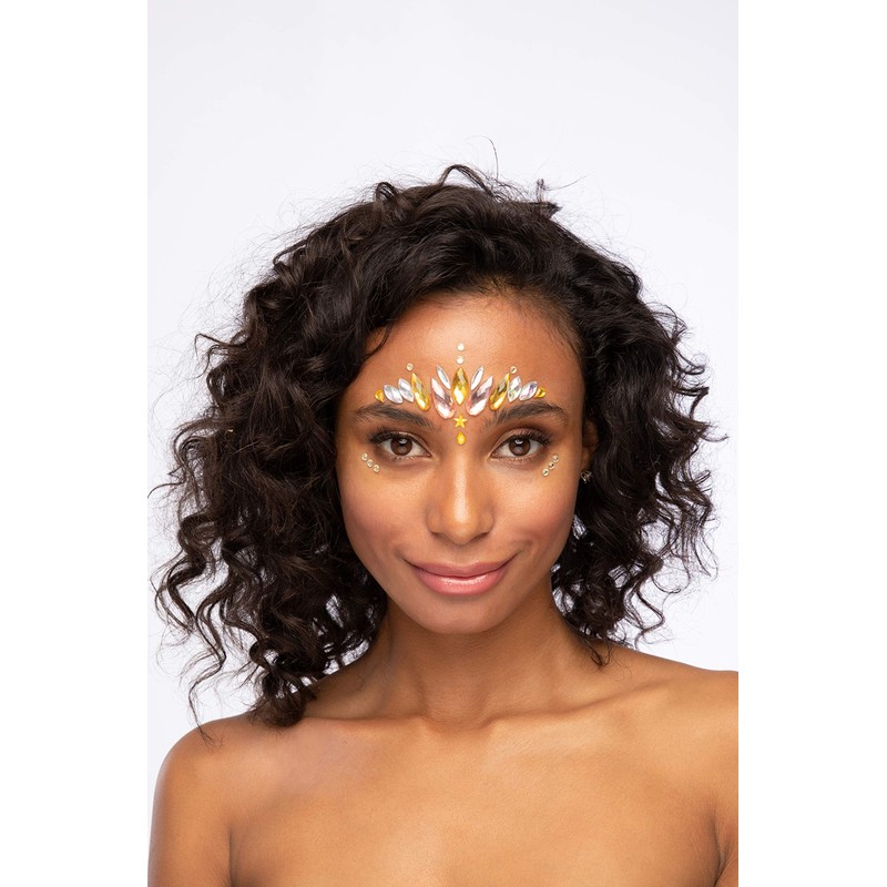 Moon Glitter Sunset Face Rhinestones