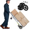 4 Pack Replacement Wheelchair Wheels 6 Inch Universal Anti-Slip Wheelchair
