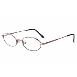 Calabria Metal Flex KIDS 1015 Oval Blue Light Blocking Reading Glasses +1.25 Violet Purple Girls