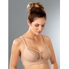 Womens Wellness Dots Organic Cotton Wireless Bra - Size 36D