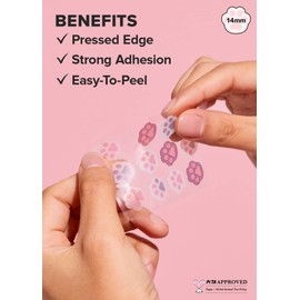 I DEW CARE Hydrocolloid Acne Pimple Patch - Timeout Blemish Happy Paws | Korean zit dark spot patches for face and skin, 36 Count (14mm), Pus absorbing with Tea Tree Oil, Facial Stickers