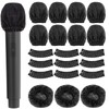 Microphone Covers, 100pcs/50 Pairs Disposable Microphone Cover, Non-woven Mic Cover,