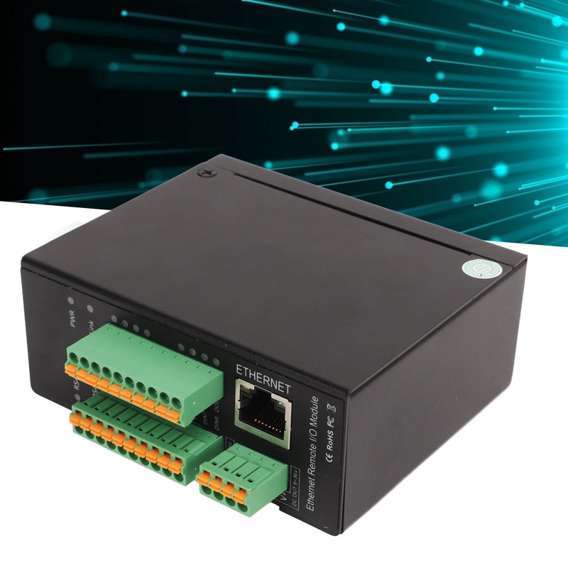 Multi Channel Switch Analog to Ethernet IO Module DC 9‑36V