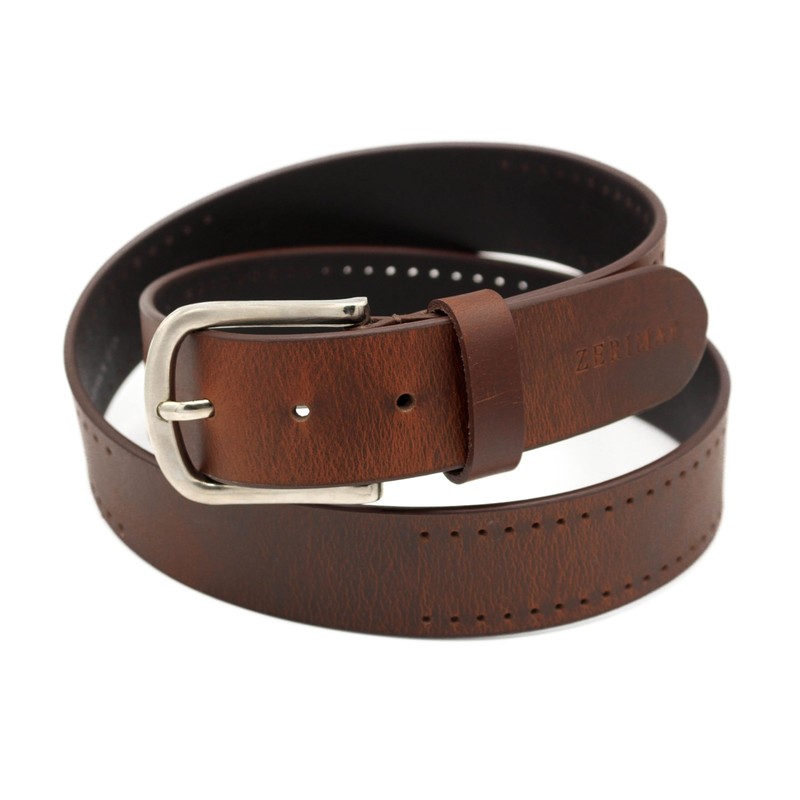 Zerimar Men's Belt, Suit Belt, Natural Leather Belt, 39 mm