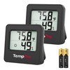 TempPro TP157 - Paquete de 2 higrómetros para interiores para