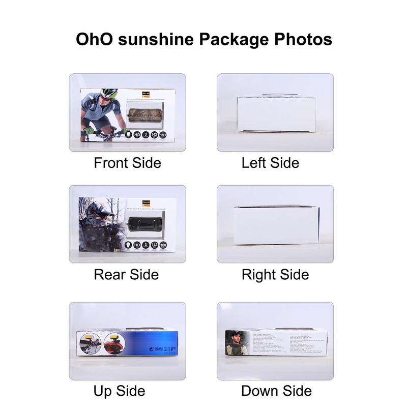 OHO 32GB 1080 HD IP66 Waterproof Gun Camera,Recording up to