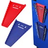 WORKPRO 2-Pack Magnetic Wrench Organizer, 12-Piece Wrench Holder Set for