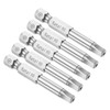 CoCud Magnetic Pentagon Bits, H5 Head 1/4" Hex Shank 2"