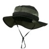 e4Hats.com Big Size Taslon UV Bucket Hat - Charcoal XL-2XL