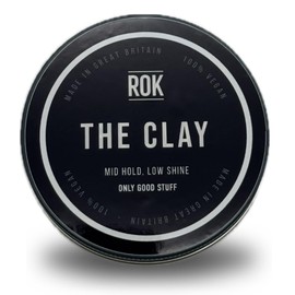 ROK Hair Styling Clay – Mild Hold, Low Shine – Vegan, Handmade Matt Hair Clay for Men – Texture & Volume – Inspired by Sauvage