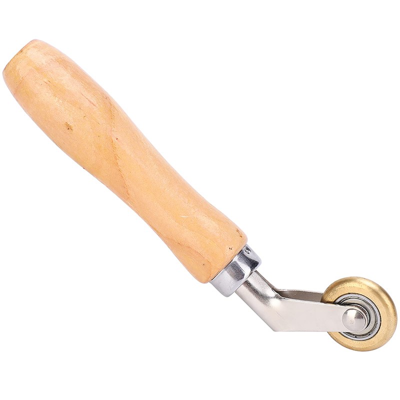 Akozon Seam Roller, Brass Penny Roller, Mini Roller Seam Hand