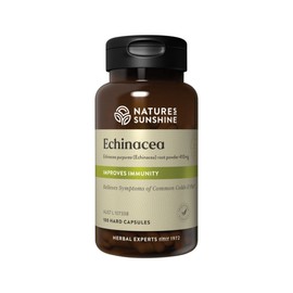 Natures Sunshine Echinacea 410mg 100 Capsules EXP END JANUARY 2026