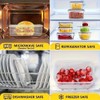 ZenithHome Food Storage Container Set – 8-Pc Airtight Locking Lids