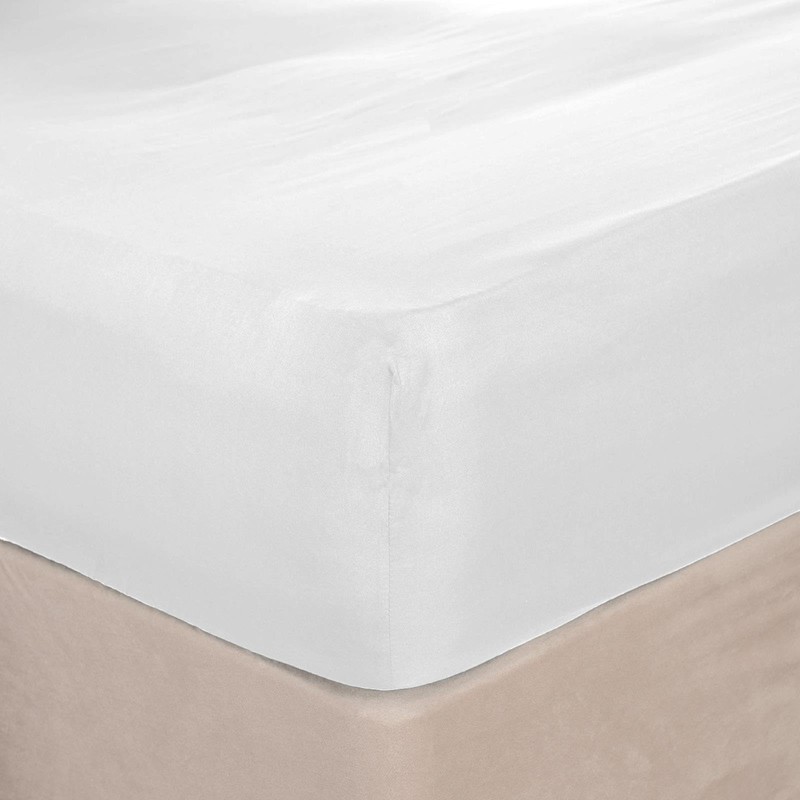 Brentfords King Size Fitted Sheets Deep Fit, Microfibre Bedsheet Easy