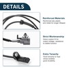 TUCKBOLD ABS Wheel Speed Sensor Rear Left or Rear Right