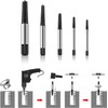 Kiligen 5pcs Damaged Screw Extractor Set, Broken Bolt Remover Drill