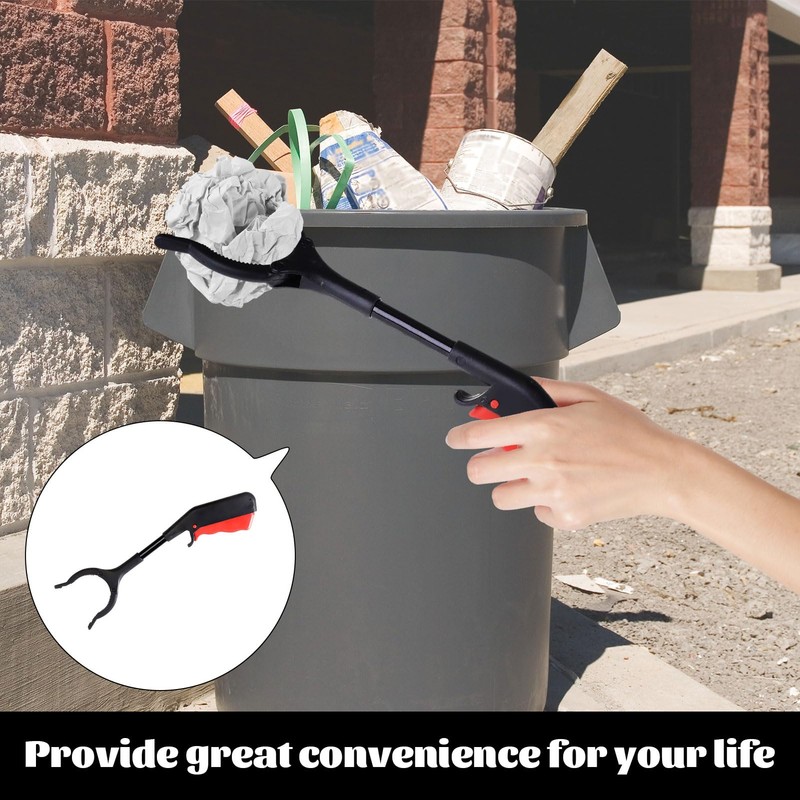 Litter Pickers 2pcs Grabbers for Disabled 30cm Grabber Stick Multifunctional