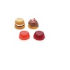 KitchenCraft Mini Pudding Moulds, Anodised Aluminium, 7.5 cm, Set of