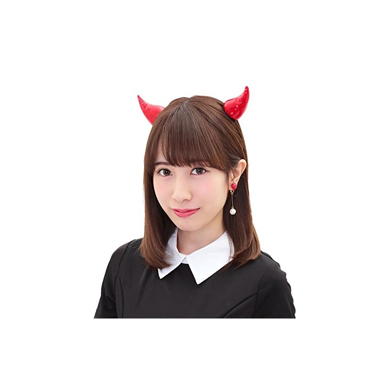 Clearstone Cosplay Halloween Devil Pin Enamel Unisex Red