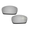 Polarized Replacement Lenses for Oakley Square Whisker - Silver Mirrored