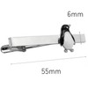 n02118 Necktie Clip, Penguin Motif
