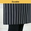 EZONEDEAL Bib Apron, Unisex Aprons Adjustable Waterdrop Resistant With 2
