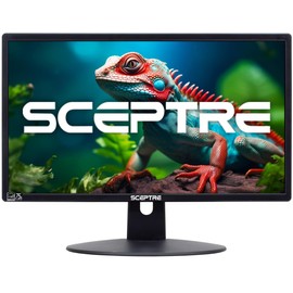 Sceptre 20" 1600x900 75Hz Ultra Thin LED Monitor 2x HDMI VGA Built-in Speakers, Machine Black Wide Viewing Angle 170° (Horizontal) / 160° (Vertical)