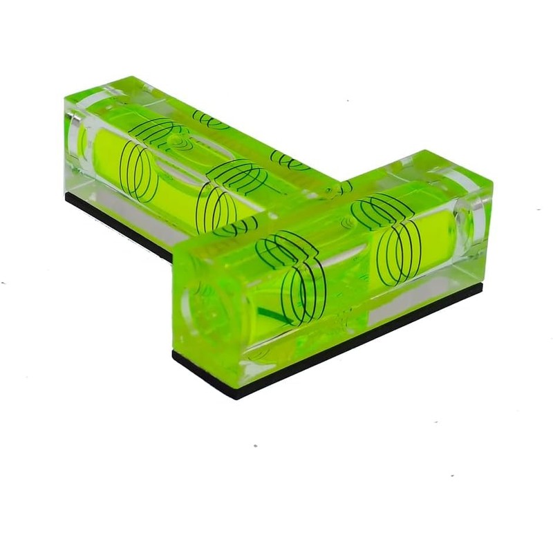 umei Mini Spirit Level T, Magnetic Function, Transparent, Modern, Transparent,