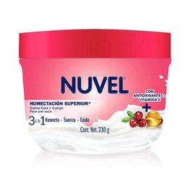 Nuvel Crema Cuerpo Cara Humectación Superior Multiproposito Piel Seca 230