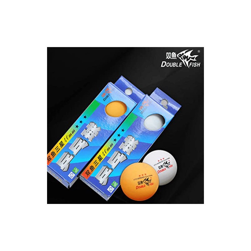 Double Fish 3 Star 30 PCS 40mm Table Tennis Balls