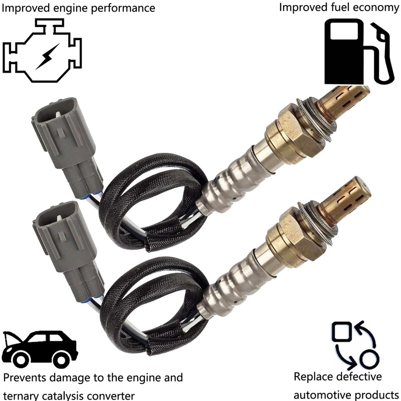 Dropwater 1 Pair Downstream Rear O2 Oxygen Sensor Replacement for